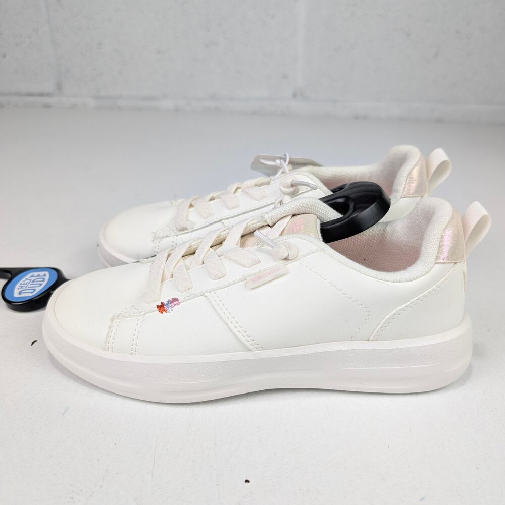 Hey Dude Youth Girl's 2 Karina Duo Classic Sneaker - White